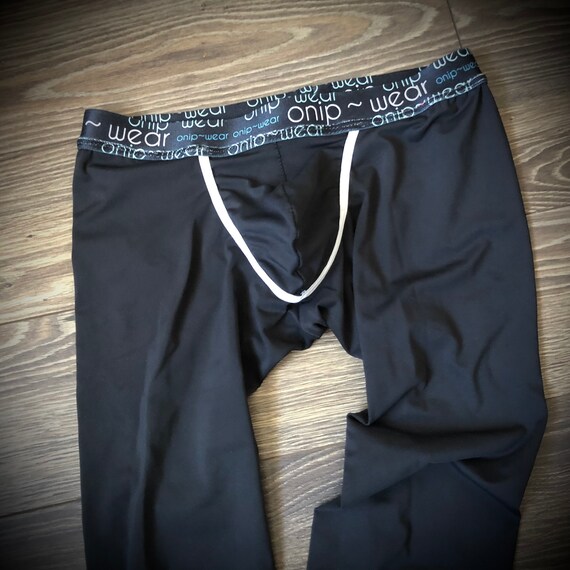Men Tights/legging With Pouch Sport 