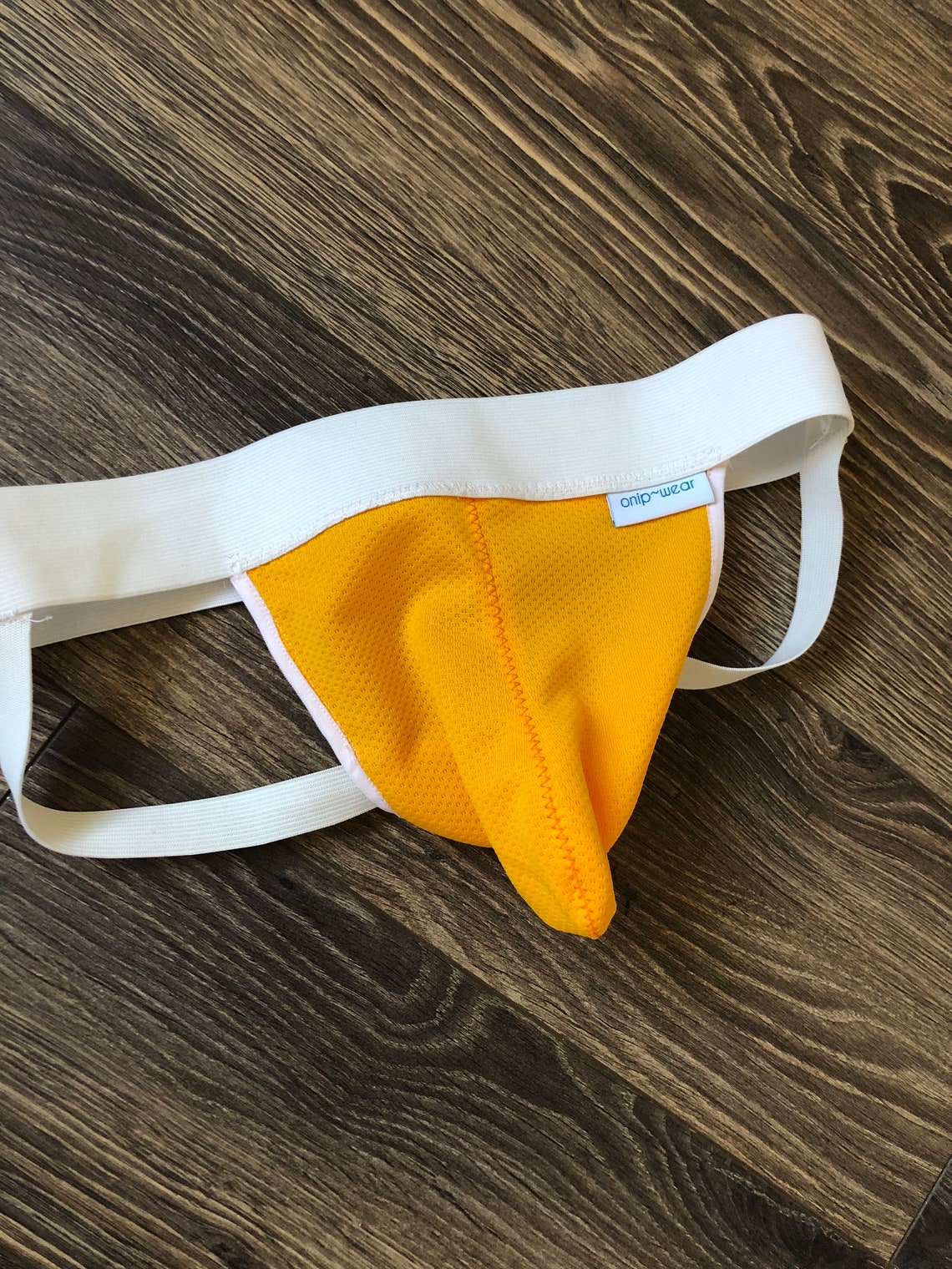 Orange Jockstrap Men Underwear Etsy