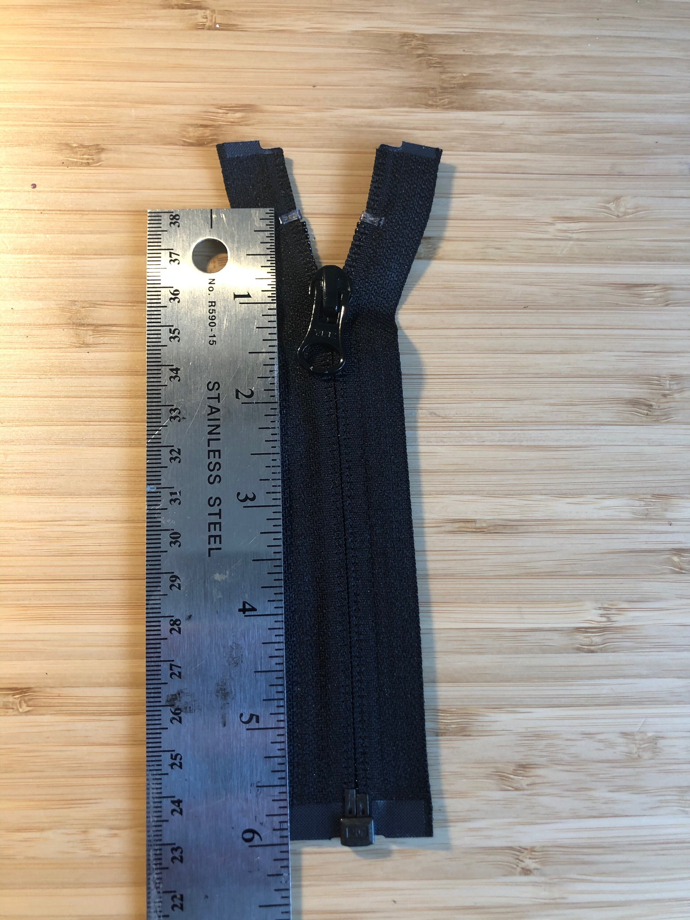 Separating Invisible Zipper Black 6 Etsy