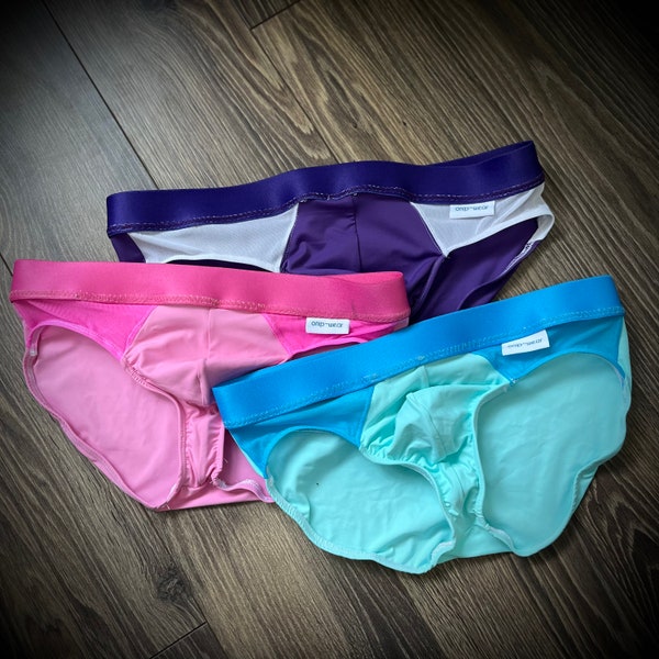 Color briefs - Hip Briefs-  Men Underwear