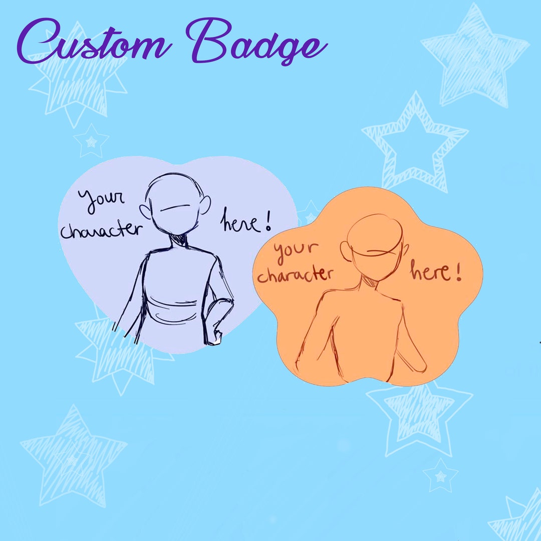 Custom Badge Design Etsy