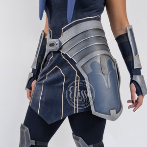 Ahsoka S7 inspiriert Gürtel, Hüfte & Butt Rüstung Vorlagen | Enthält vollständige Tutorials