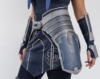 Ahsoka S7 Inspiriert Gürtel, Hip & Butt Rüstung Digitale Vorlagen | Enthält vollständige Tutorials