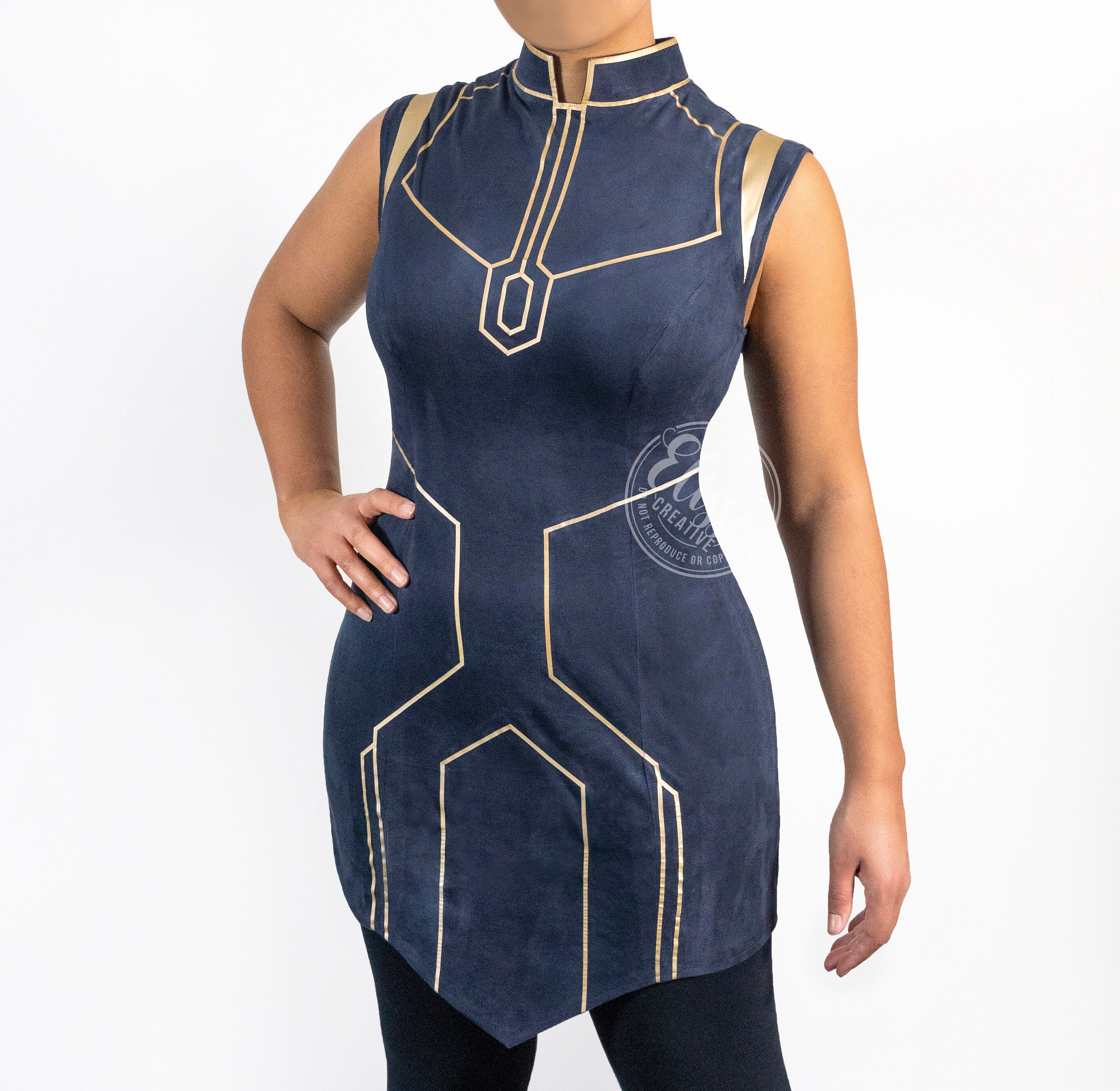 ahsoka blue dress Bexley Tulle Midi Dress — Dusty Blue Ruffles main image 1
