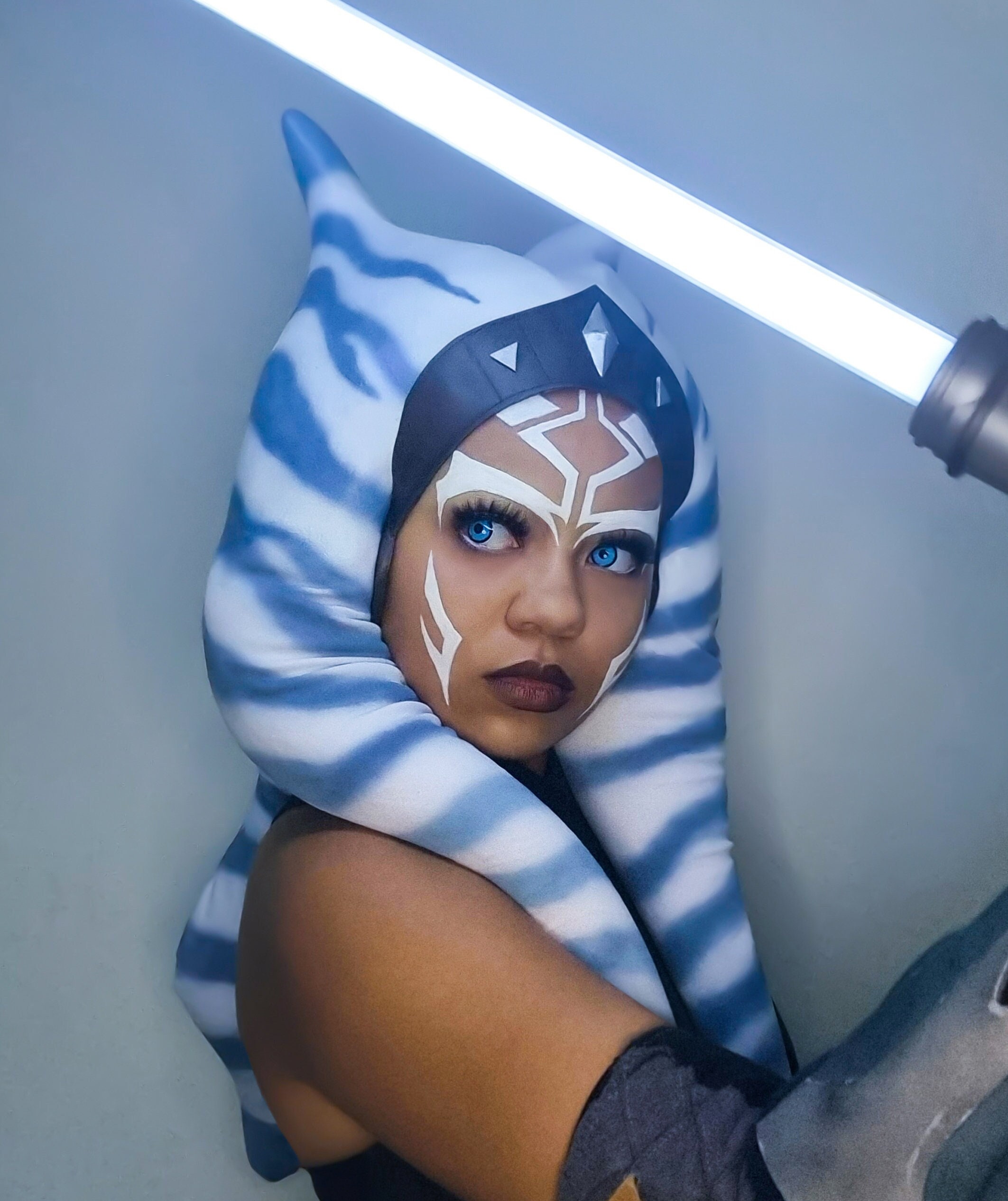 Ahsoka Tano Live Action Inspired Face Templates Etsy Singapore