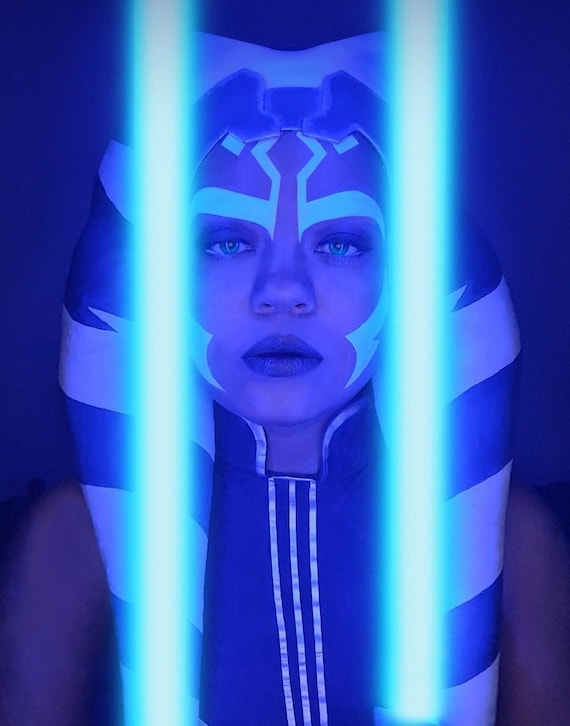 Ahsoka Tano Clone Wars Inspired White Face Markings Etsy UK