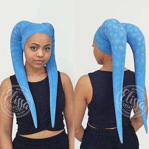 Aayla Secura Inspired Lekku Digital Patterns & Tutorial