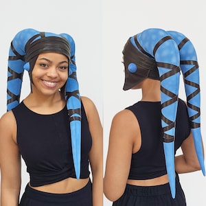 Aayla Secura inspiró Lekku + diadema / patrón digital y paquete tutorial