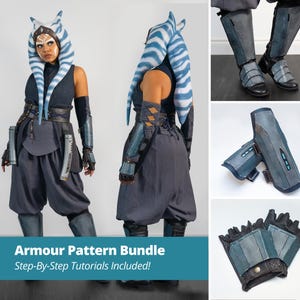 Ahsoka Live Action Inspired Armour Templates & Tutorial