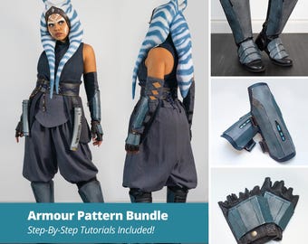 Ahsoka Live Action Inspired Armour Templates & Tutorial