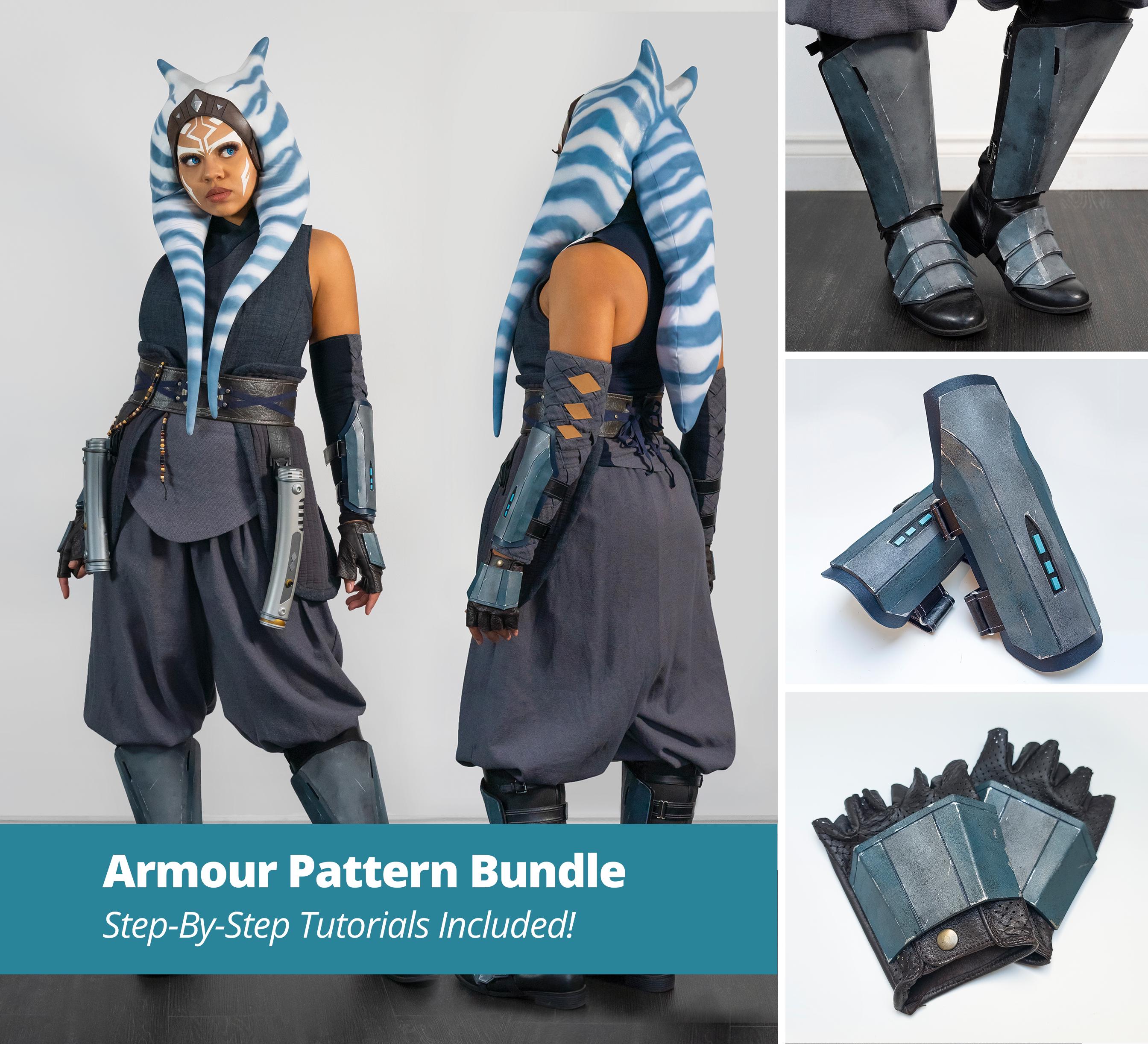 Ahsoka Live Action Inspired Digital Armour Templates & Tutorial - Etsy