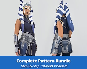 Ahsoka S7 Inspired Templates & Tutorials | COMPLETE BUNDLE!