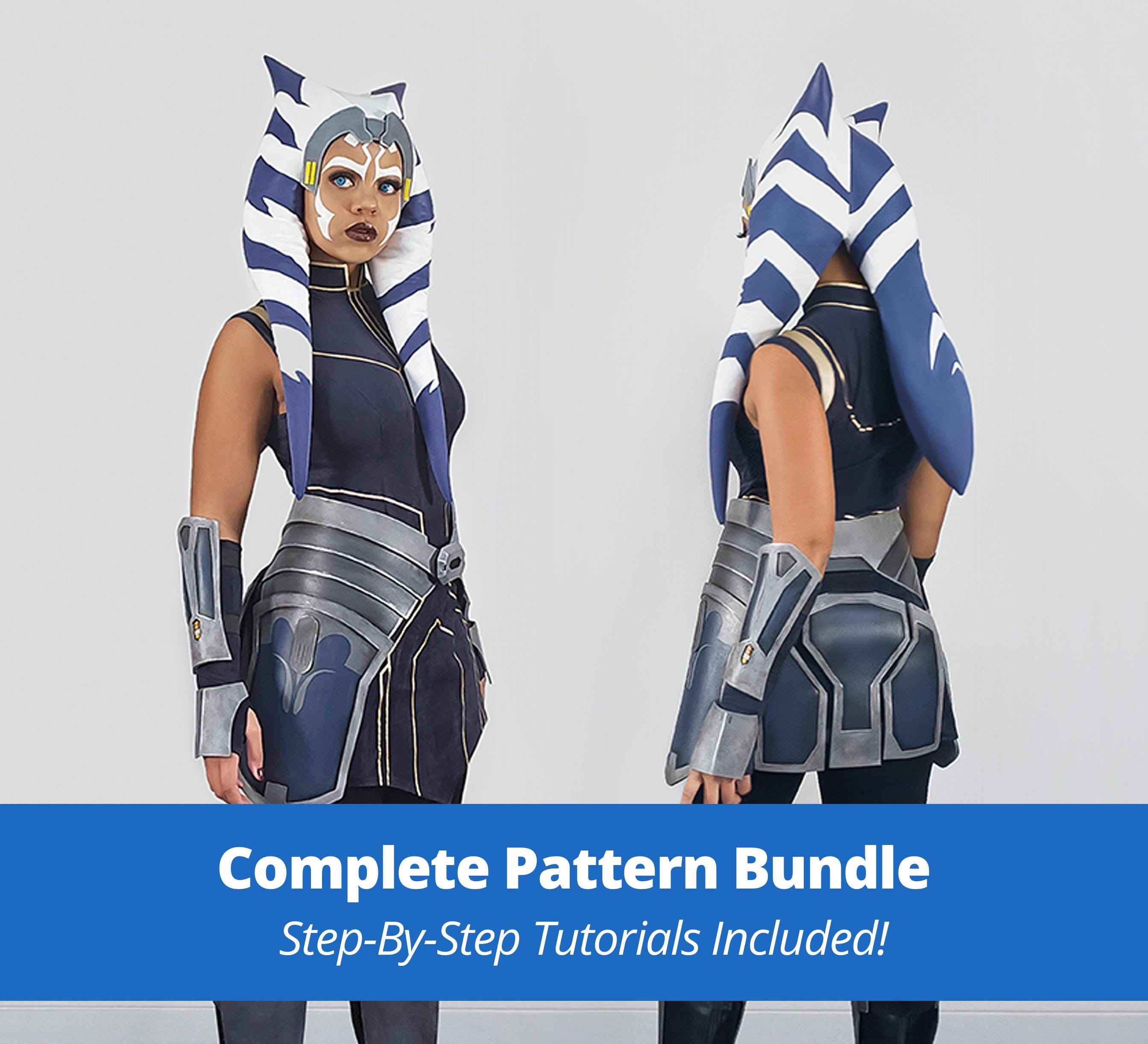 STAR WARS AHSOKA スターウォーズ　アソーカ　コスプレ M スター・ウォーズ Star Wars アソーカ シン・ハティ Shin Hati 風