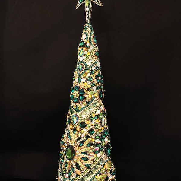 Rhinestone Tree - Etsy