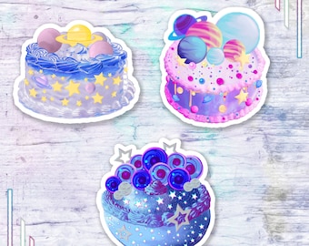 Space Cake Sticker