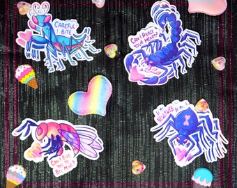 Mate Munchers - Valentine's Day Stickers