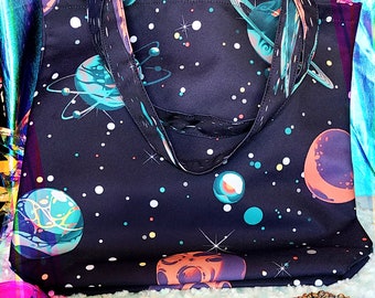 Printed Pattern Space | Tote bag