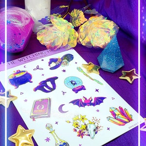 The Witching Hour Sticker Sheet | The Flair Witch Project