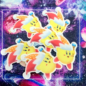 Kirby Hat Stickers Soild & Clear Vinyl image 4