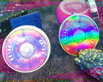 Spacewave CD Sticker | Holographic