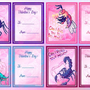 Mate Munchers Valentine's Day Cards image 1