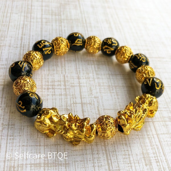 Fengshui Bracelet | Pixui | Wealth | Good Luck | Fortune | 12mm