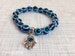 Evil Eye Bracelet | Mal de Ojo| Malfortune Repellent | Protection Symbol |Blue Turkish Beads 