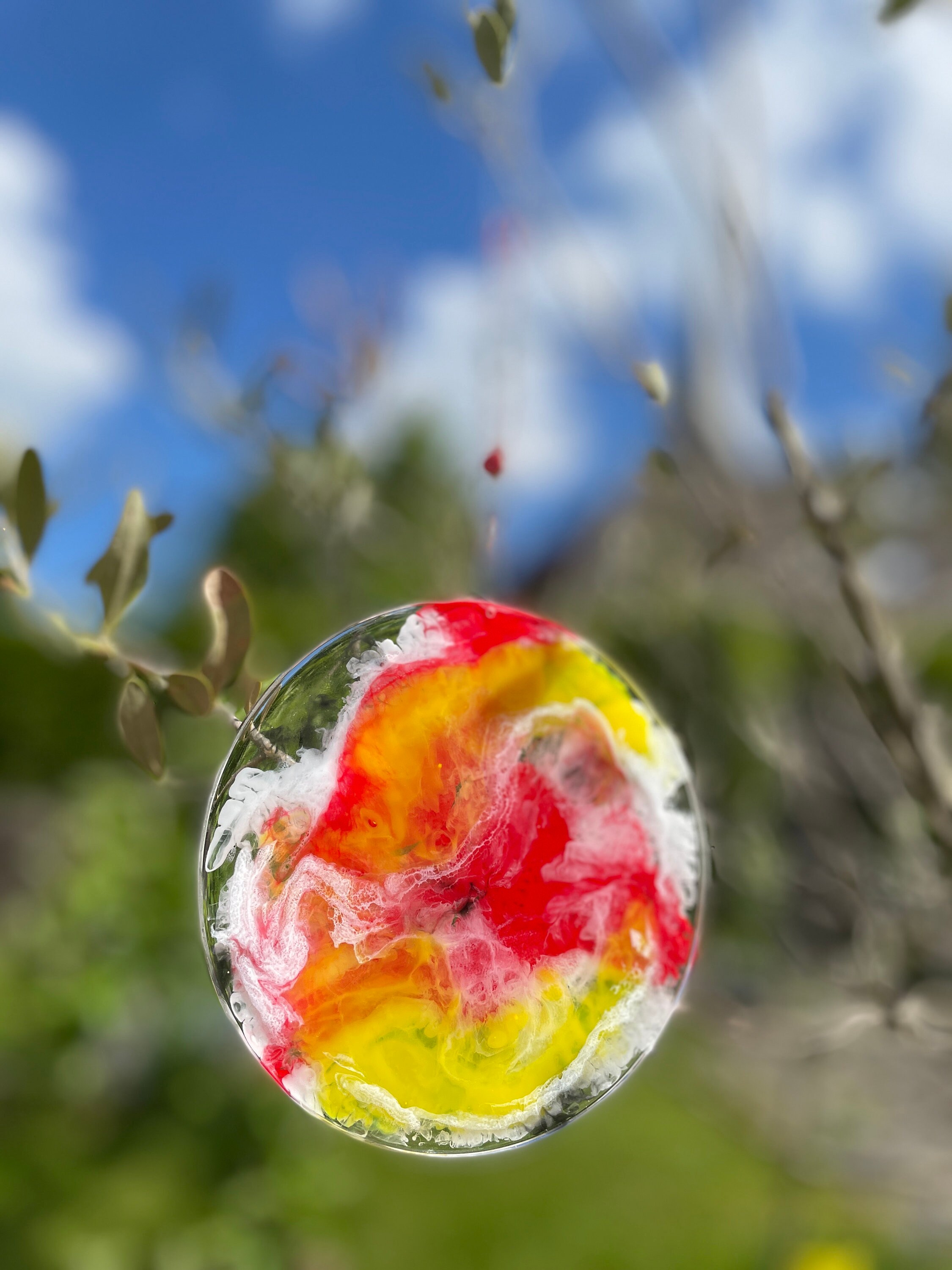 2 pcs. Suncatcher / sun catcher made of epoxy resin with glass Etsy