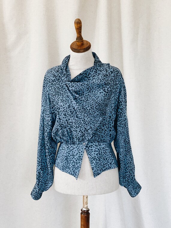 Vintage Silk Blouse from 1940s