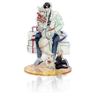 Plin&#39;s Love Juice Manhwa Merch - Hugo&#39;s B-day Acrylic Stand