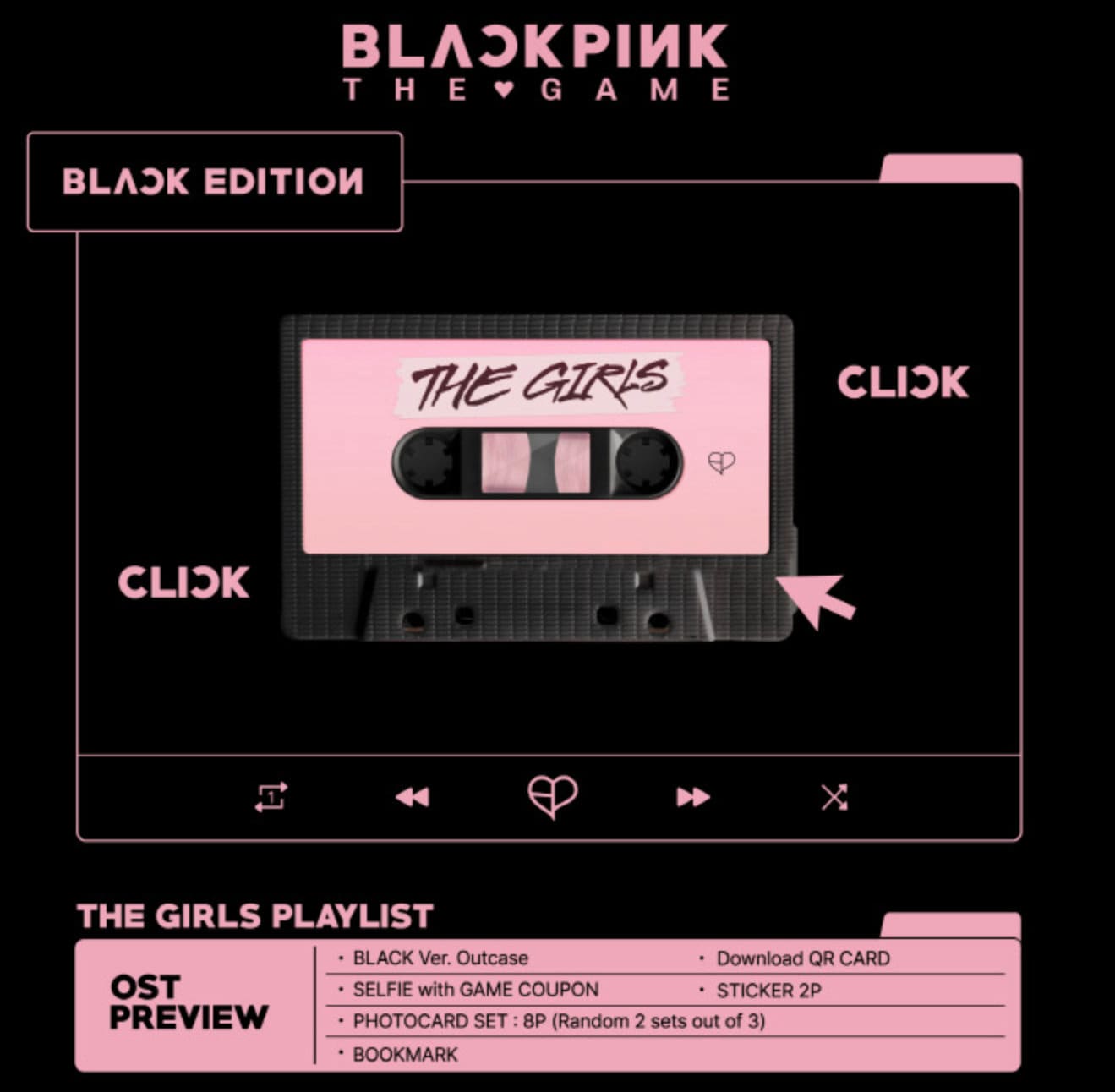 Blackpink The Game OST: THE GIRLS - Etsy
