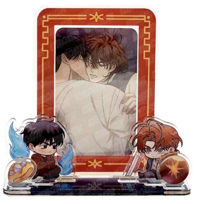 韓国BL LEZHIN project merch SDアクリルパッケージ Lezhin Morning Case Note & Clue Package 🕵️ Binder