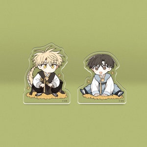 Under the Forsythia Manhwa Merch - Acrylic Block