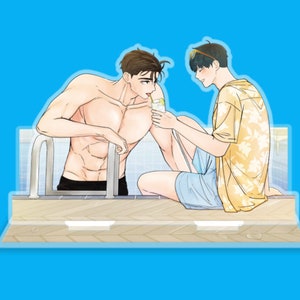 Banana Scandal Manhwa Merch - One summer day acrylic stand (PRE-ORDER)