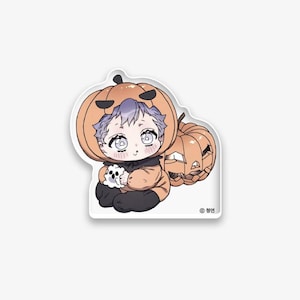 BL Manhwa Merch - Halloween Acrylic Block (Read Description)