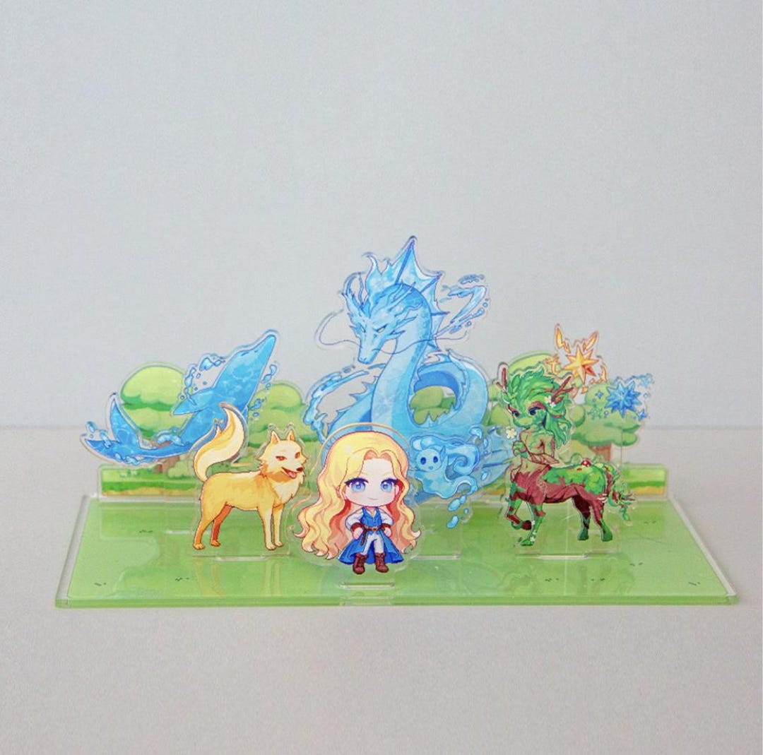 The Goldenhaired Summoner Manhwa Merch Etsy