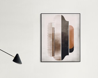 Japandi Wall Art | Minimalist Wall Art | High Resolution PDFs | INSTANT DOWNLOAD | Japandi Print | Abstract Art | Japandi Aesthetic