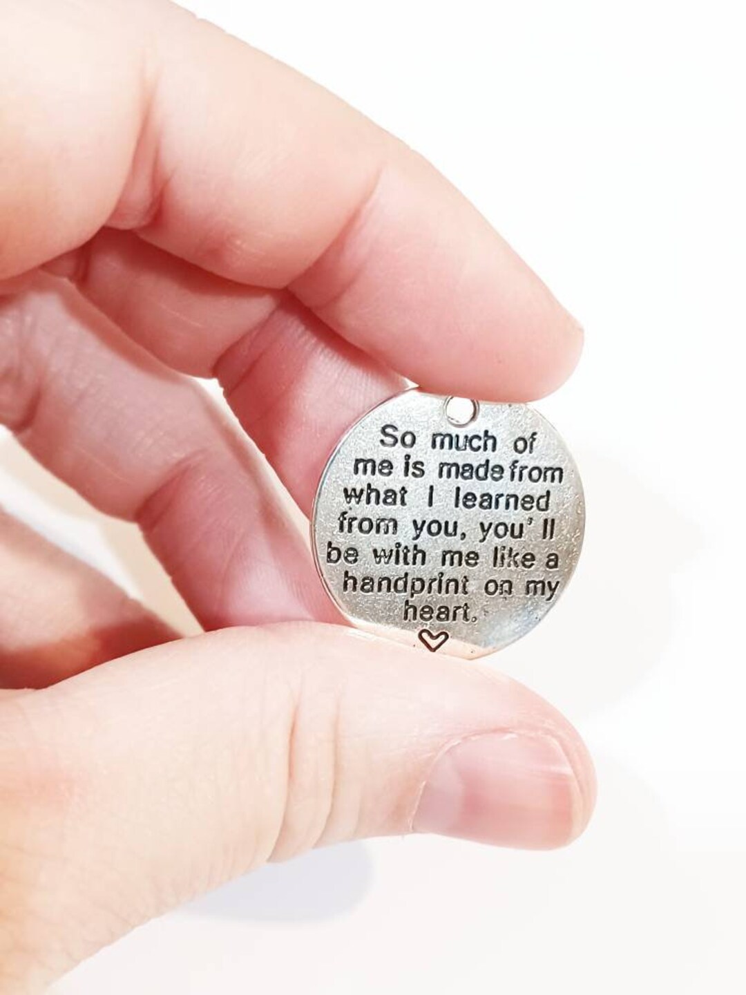 Graduation Charm, Jewelry Charm, From What I Learned From You Etsy