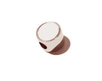 Sublimation Circle Charm Blank: Zinc Alloy Jewelry