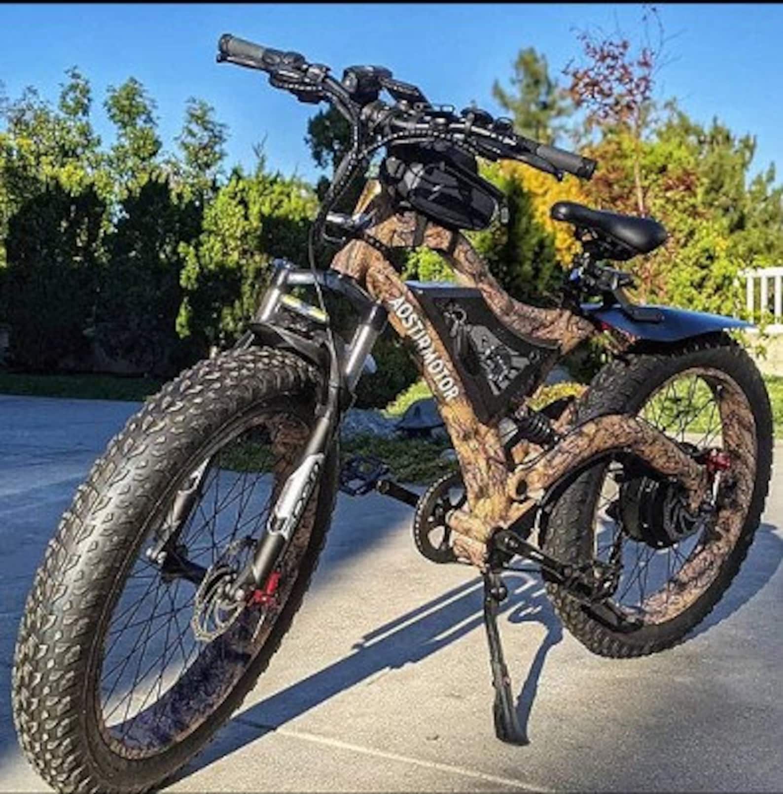 Electric Bike S18 3000W Mountain Ebike 50V 30Ah Removable Etsy