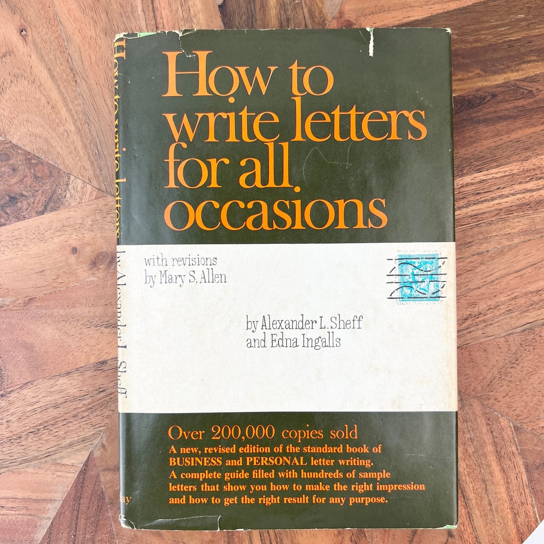 How to Write Letters for All Occasions Etsy