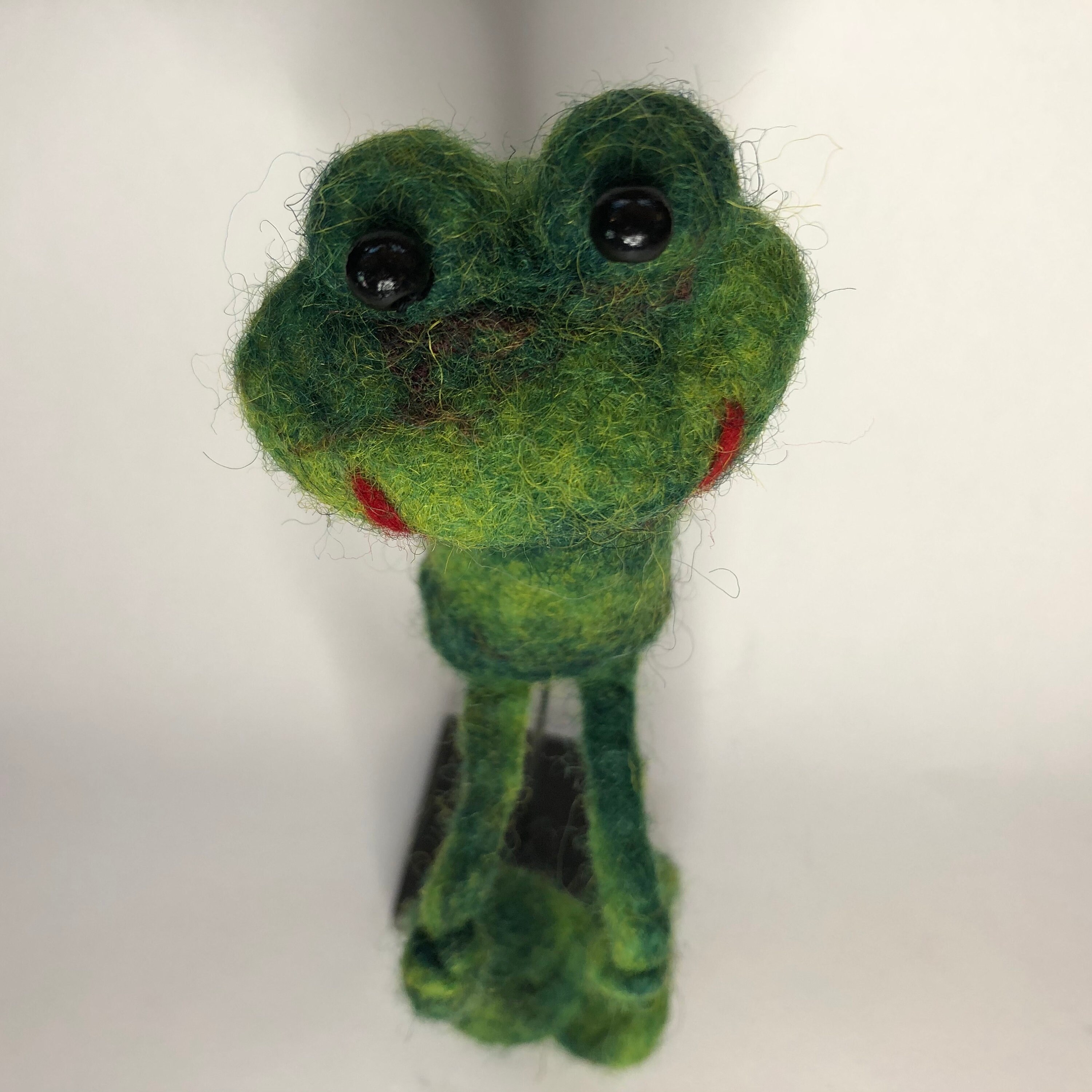 Frog Finger puppet for children and adults to play teach and | Etsy