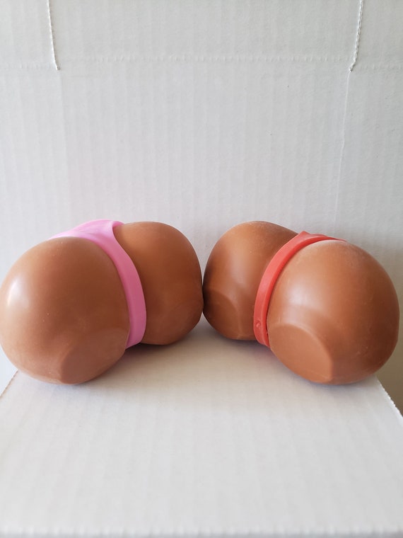 Bum-shaped Stress Ball With Stretchy Thong – Funny Gag Gift