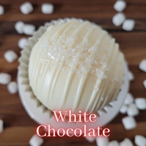 White Chocolate Hot Cocoa Bomb