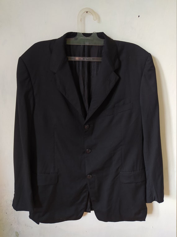 vintage versace suit 70s