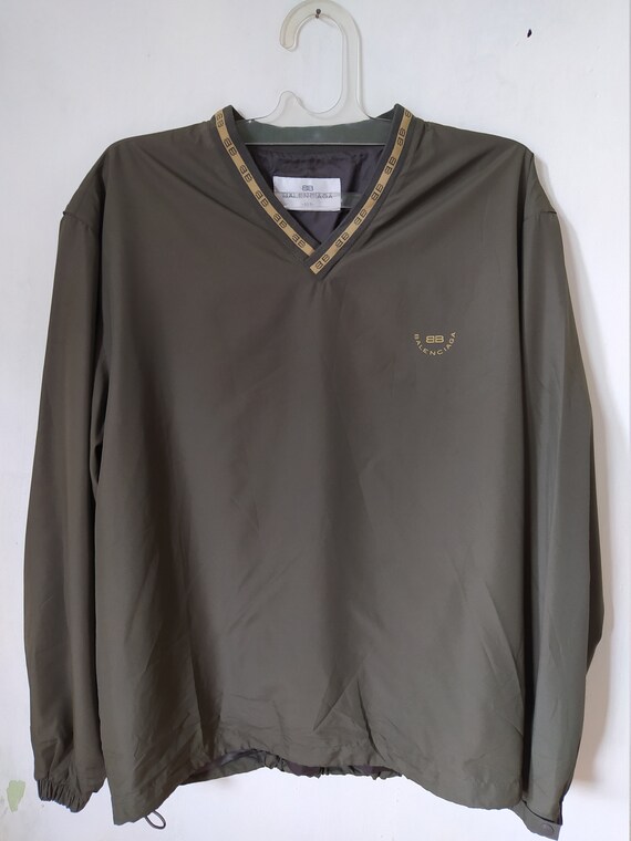 vintage balenciaga Vneck pullover