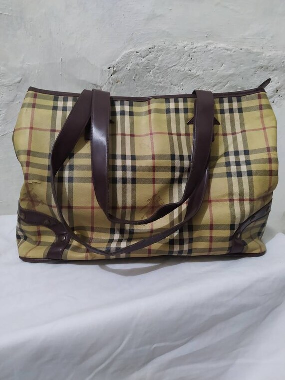 Vintage burberry purses