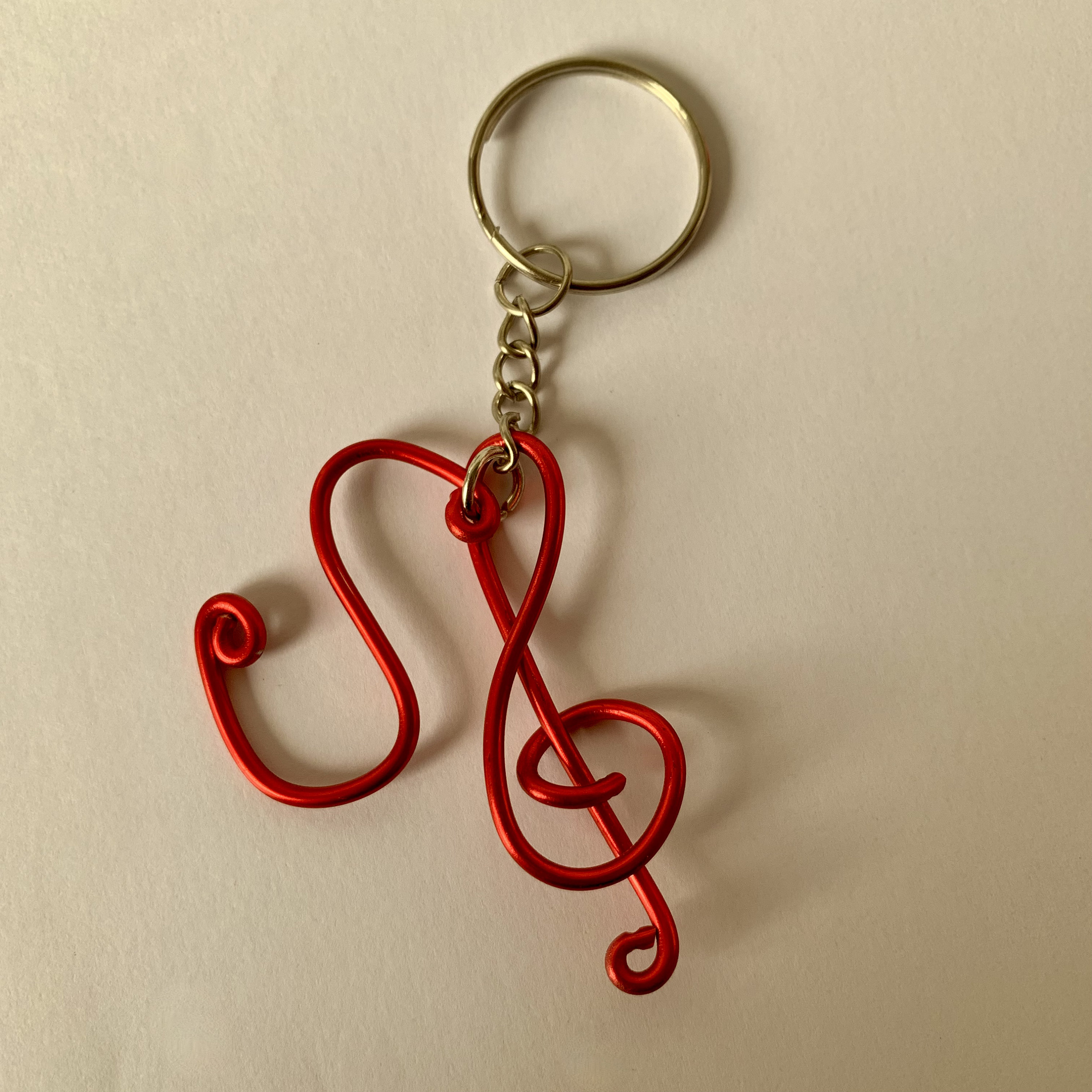 Music Key Ring, Music Bag Tag, Music Teacher Gift, Musical Instrument ...