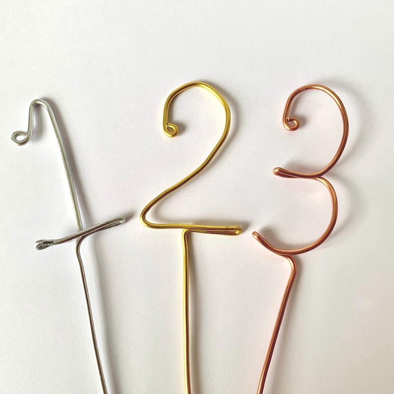 Wire Table Numbers - Etsy UK