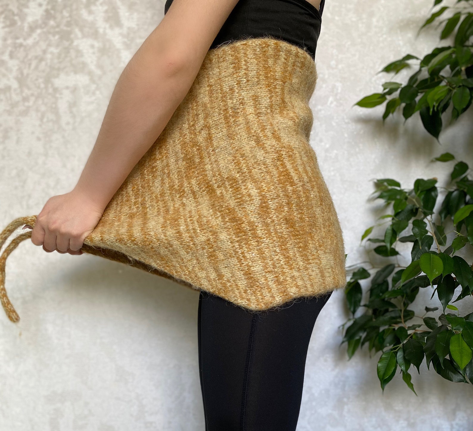 Heat Wrap For Kidney warmer Therapeutic knitted wool belt Warm Etsy